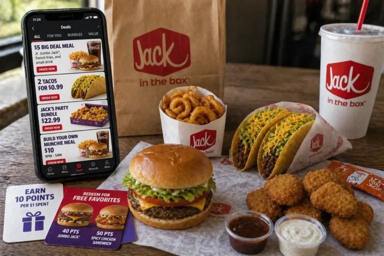 Jack in the Box Deals & Digital Exclusives Menu 