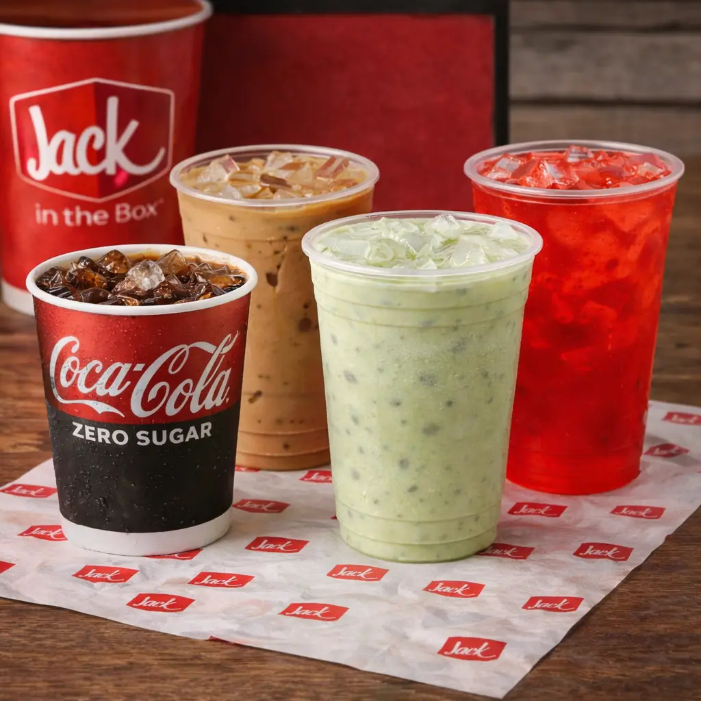 jack in the box drinks menu with prices and calories