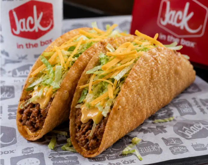 Jack in the Box menu board: what time does Jack in the Box serve lunch