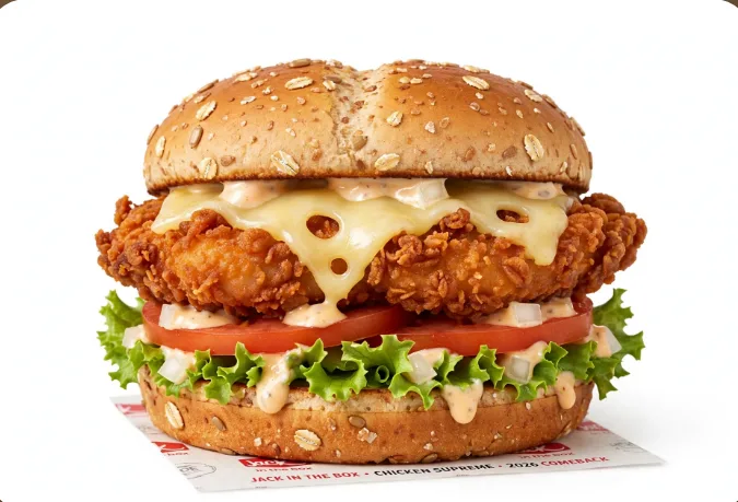 Chicken Supreme & Hot Mess Burger Return at Jack in the Box (2026)