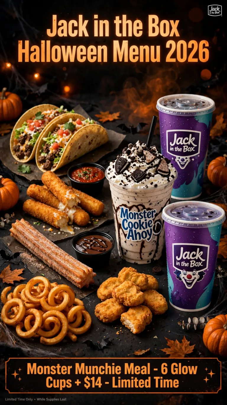 Jack in the Box Halloween Menu 2026: Every Simpsons Treehouse of Horror Item